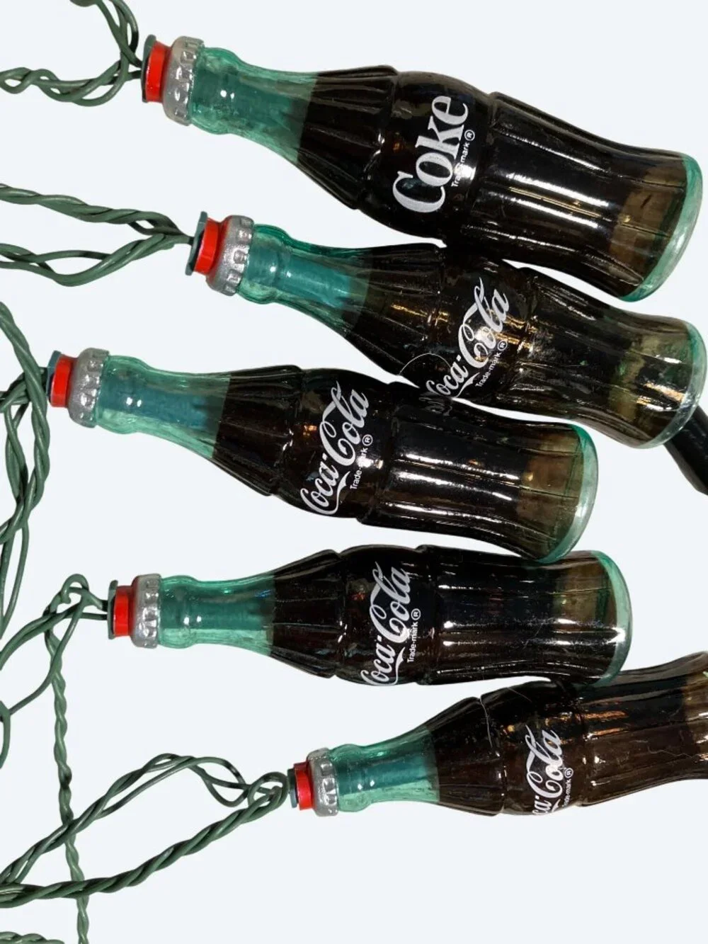 Coca-Cola Polar Bear and Bottle String Lights 10-Piece Set Party Décor